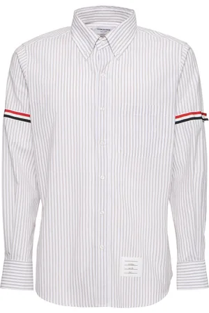 Thom Browne Straight Fit Cotton Shirt