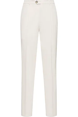 Brunello Cucinelli Cotton Gabardine Straight Pants