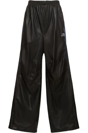 Balenciaga Leather Track Pants