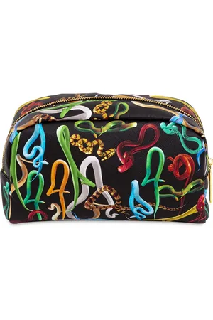 SELETTI Snake Print Beauty Case