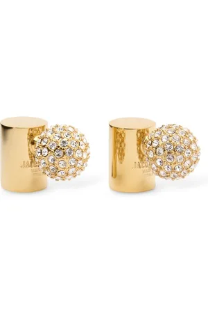 Jacquemus Les Boucles Perlina Stud Earrings
