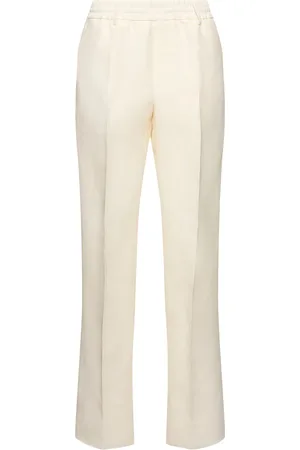 Burberry Pleated Tailored Wide Pants