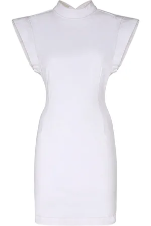 Isabel Marant Nina Stretch Cotton Mini Dress