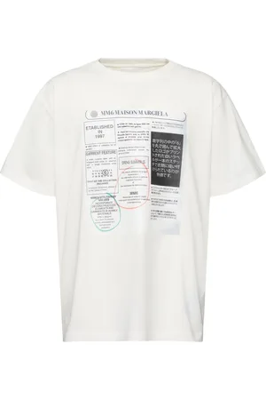 Maison Margiela Printed Cotton Jersey T-shirt