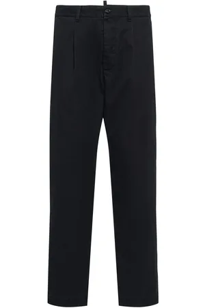 Dsquared2 One Pleat Cotton Pants