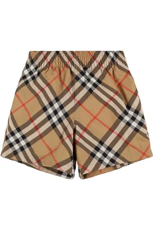 Burberry Check Print Shorts