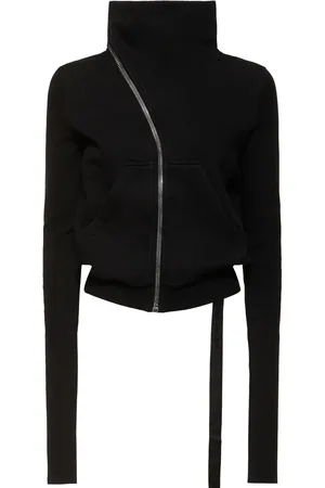 Rick Owens Mountain Jersey Turtleneck Sweatshirt