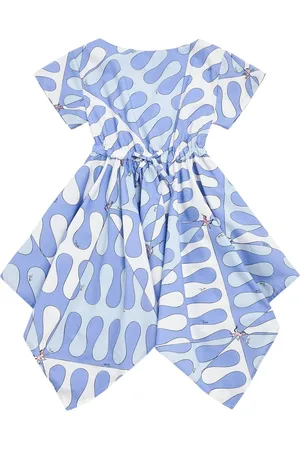 Puccini Printed Cotton Poplin Dress