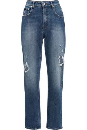 Dolce & Gabbana Distressed Boyfriend Jeans