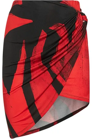 Louisa Ballou Coastline Printed Mini Skirt