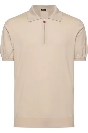 Kiton Cotton Zipped Polo