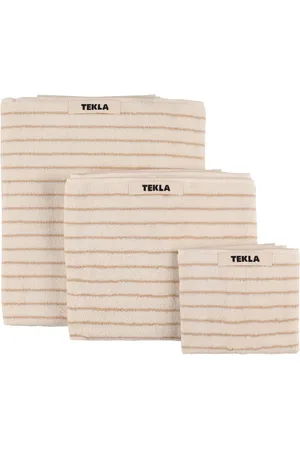 Tekla Set Of 3 Organic Cotton Towels