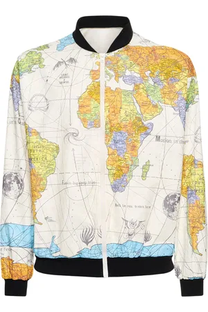 saint Michael X Dr Woo Printed Bomber