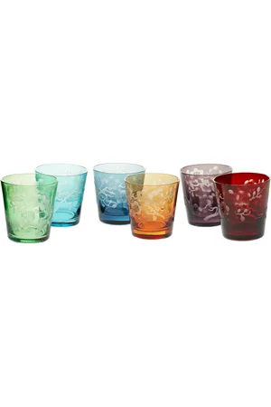 POLSPOTTEN Set Of 6 Blossom Glasses