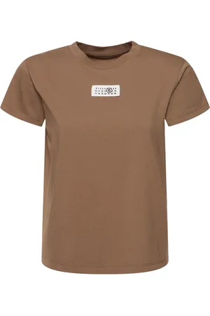 Maison Margiela Logo Cotton Jersey T-shirt