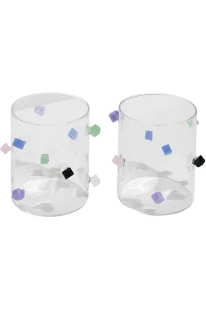 Fazeek Set Of 2 Cube Glasses