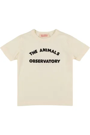 The Animals Observatory Printed Cotton Jersey T-shirt