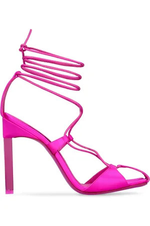 The Attico 105mm Adele Satin Pumps