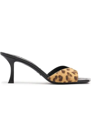 Jimmy Choo 70mm Skye Pony Skin Mules