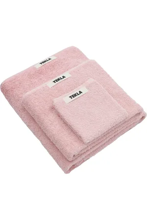 Tekla Set Of 3 Organic Cotton Towels