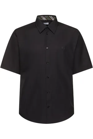 Burberry Regular Fit Cotton Short Sleeve Shirt