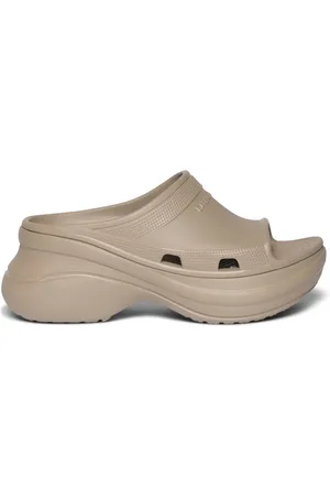 Balenciaga 85mm Rubber Pool Slide Sandals