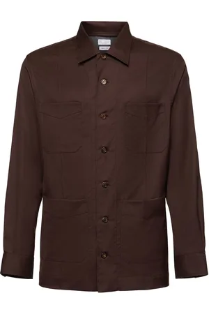 Brunello Cucinelli Cotton Twill Overshirt