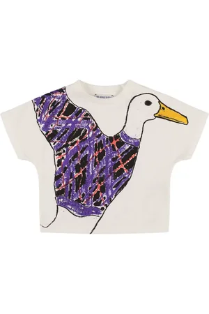 Burberry Printed Cotton Jersey T-shirt