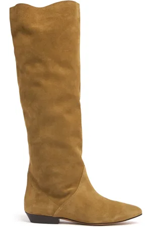Isabel Marant 10mm Sayla-gb Suede Tall Boots