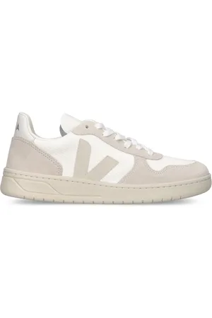 Veja V-10 Leather & Mesh Sneakers
