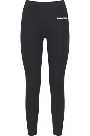 Jil Sander Logo Stretch Technical Jersey Leggings