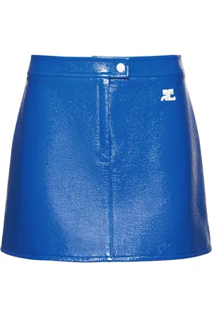 Courrèges Vinyl Mini Skirt