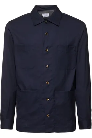 Brunello Cucinelli Cotton Twill Overshirt