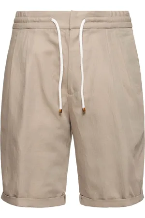 Brunello Cucinelli Cotton & Linen Bermuda Shorts