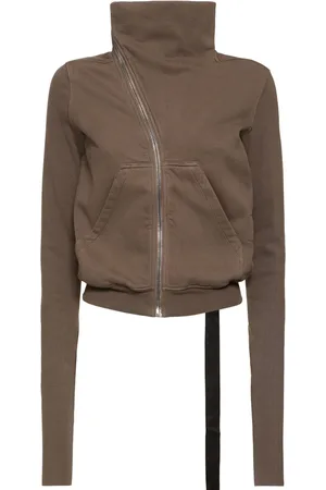 Rick Owens Mountain Jersey Turtleneck Sweatshirt
