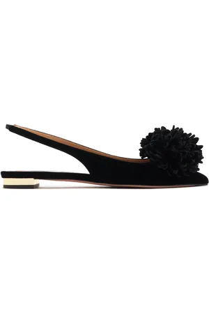 Aquazzura 10mm Couturier Slingback Flats