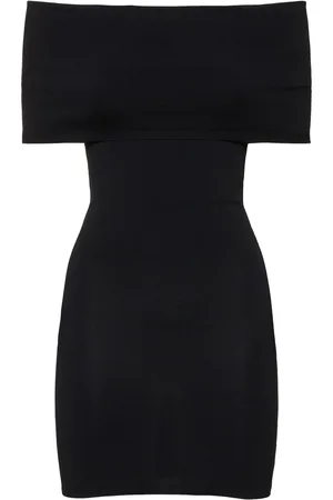 WARDROBE.NYC Viscose Blend Mini Dress