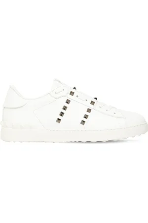 VALENTINO GARAVANI Open Rutenio Studs Leather Sneakers