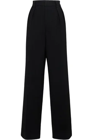 Maison Margiela Wool Gabardine Wide Pants