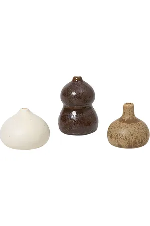 Ferm Living Set Of 3 Komo Mini Vases