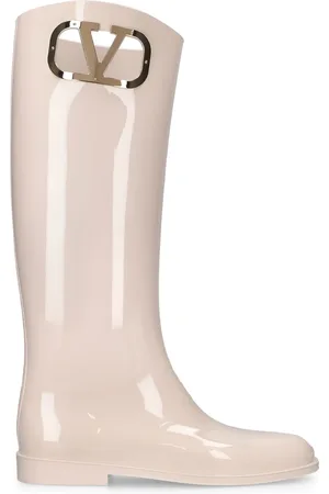 VALENTINO GARAVANI 20mm Vlogo Pvc Tall Boots