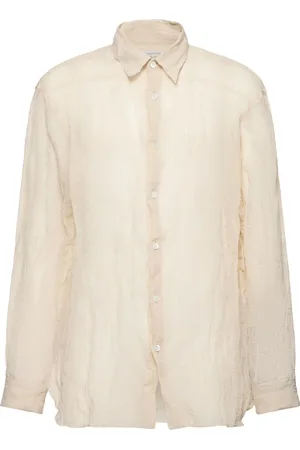 DRIES VAN NOTEN Croom Loose Fit Cotton Blend Shirt