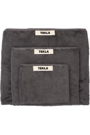 Tekla Set Of 3 Organic Cotton Towels