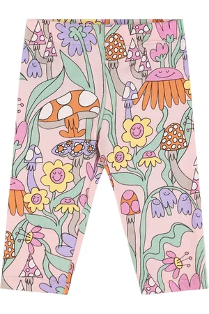 Stella McCartney Printed Cotton Jersey Leggings