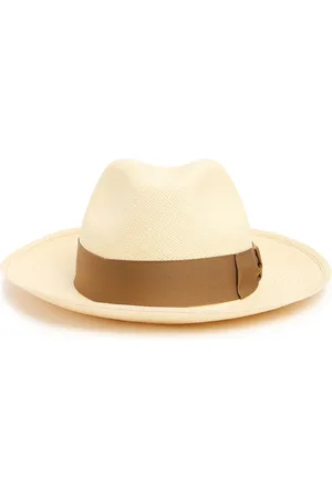 Borsalino Amedeo 7.5cm Brim Straw Panama Hat