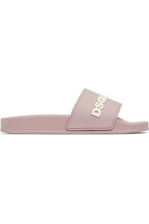 Dsquared2 Logo Pool Slides