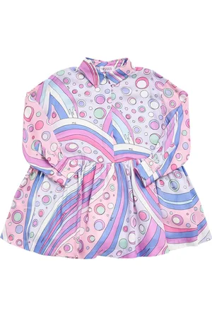 Puccini Printed Viscose Twill Dress