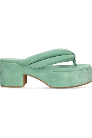DRIES VAN NOTEN 60mm Leather Thong Sandals