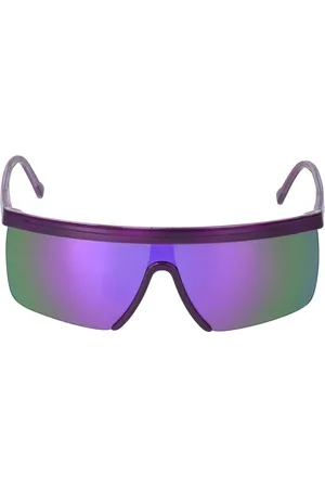 GIUSEPPE DI MORABITO Mask Acetate Sunglasses W/ Mirror Lens