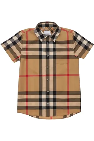 Burberry Check Cotton Poplin Shirt
